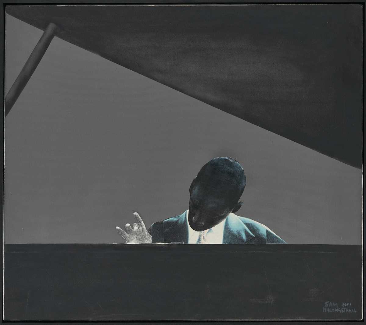 Lot 100 - Sam Nhlengethwa (South Africa 1955-)