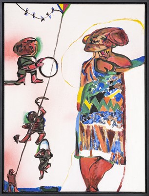 Lot 55 - Robert Hodgins|South African 1920–2010|Songs my mother taught me