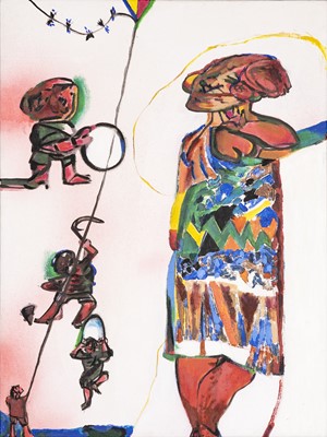 Lot 55 - Robert Hodgins|South African 1920–2010|Songs my mother taught me