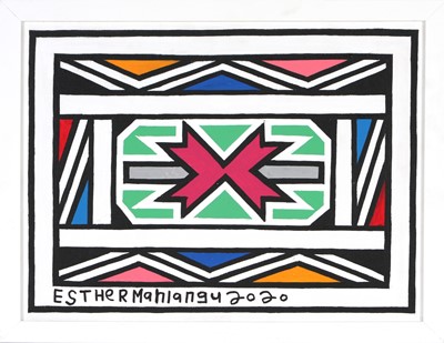 Lot 39 - Esther Mahlangu (South Africa 1935-)