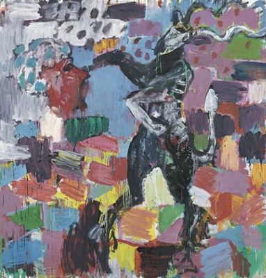 Lot 54 - Misheck Masamvu|b.1980 Zimbabwe|Lady parts on the Coat of Arms