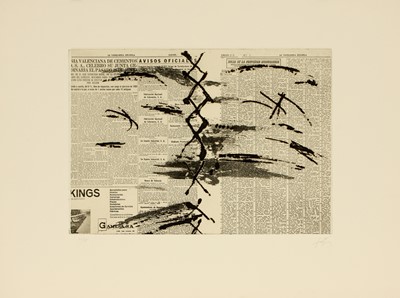 Lot 62 - Antoni  Tàpies (Spain 1923-2012)