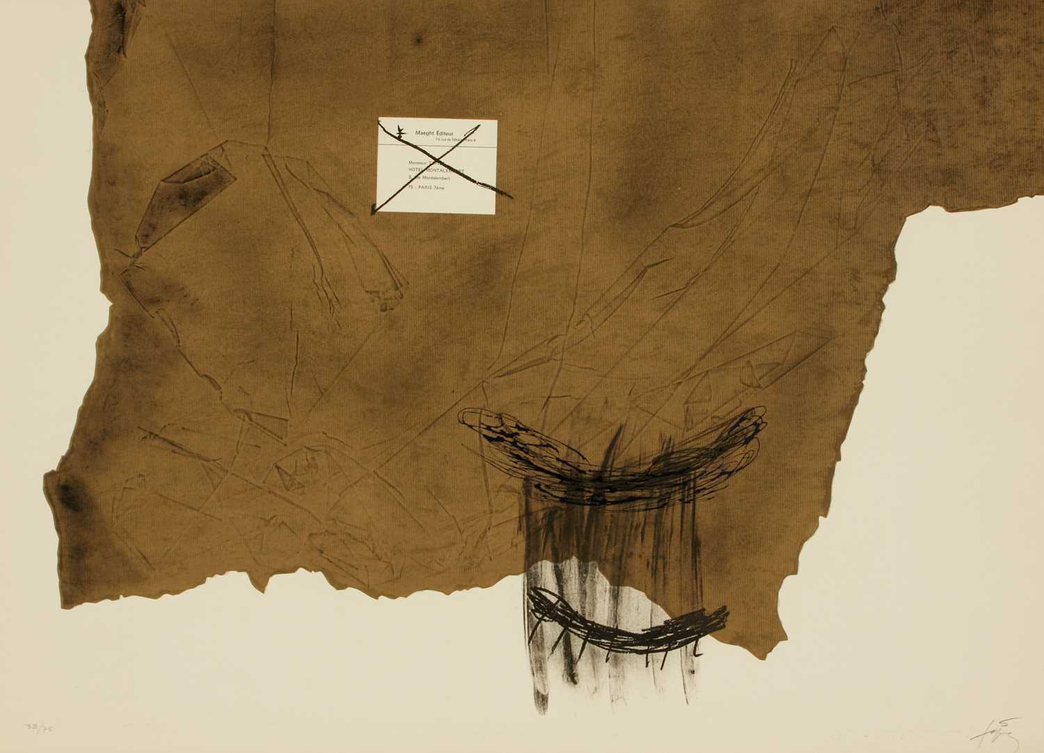 45 - Antoni Tàpies (Spain 1923-2012)