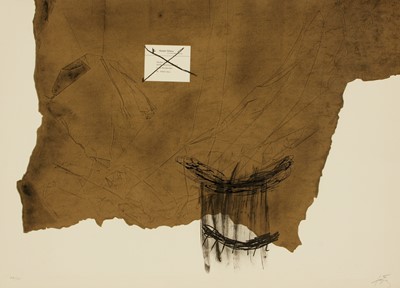 Lot 50 - Antoni  Tàpies (Spain 1923-2012)