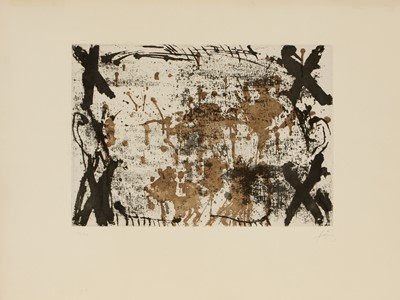 Lot 53 - Antoni  Tàpies (Spain 1923-2012)