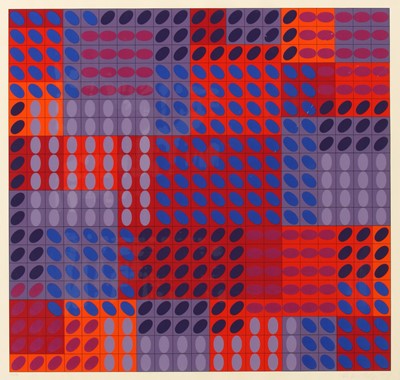 Lot 69 - Victor  Vasarely (Hungarian-French 1907-1997)