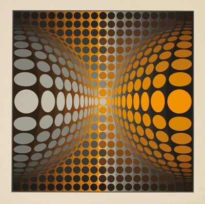 Lot 70 - Victor  Vasarely (Hungarian-French 1907-1997)