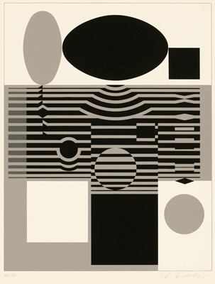 Lot 83 - Victor  Vasarely (Hungarian-French 1907-1997)