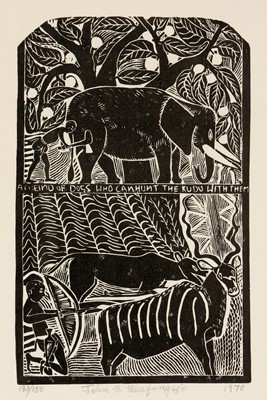 Lot 196 - John Muafangejo (Namibia 1943-1987)