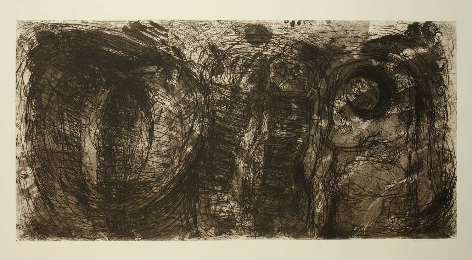 Lot 157 - David Koloane (South Africa 1938-2019) and Johann Thom (South Africa 1976-)