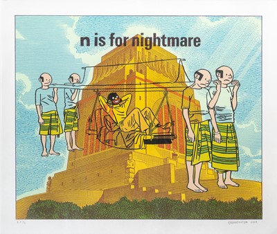 Lot 211 - Anton Kannemeyer (South Africa 1967-)