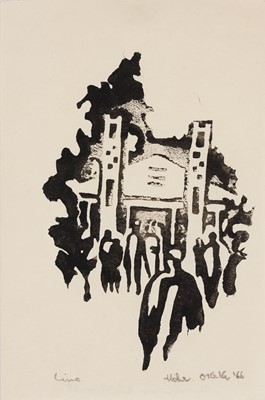 Lot 123 - Christopher Uchefuna  Okeke (Nigeria 1933-2016)