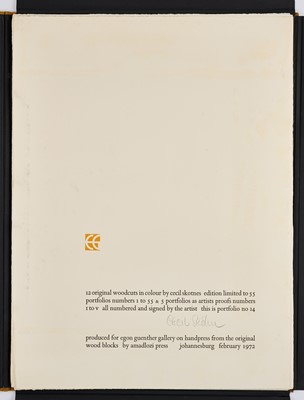 Lot 232 - Cecil Skotnes (South Africa 1926-2009)
