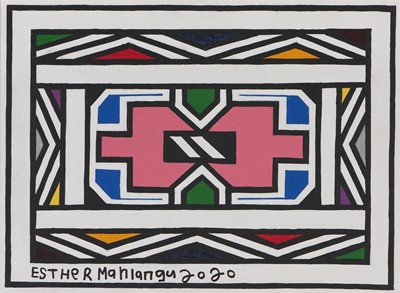 Lot 15 - Esther Mahlangu (South Africa 1935-)