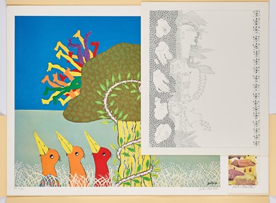 Lot 115 - Norman Catherine and Walter Whall Battiss (1949- and 1906-1982 South Africa)