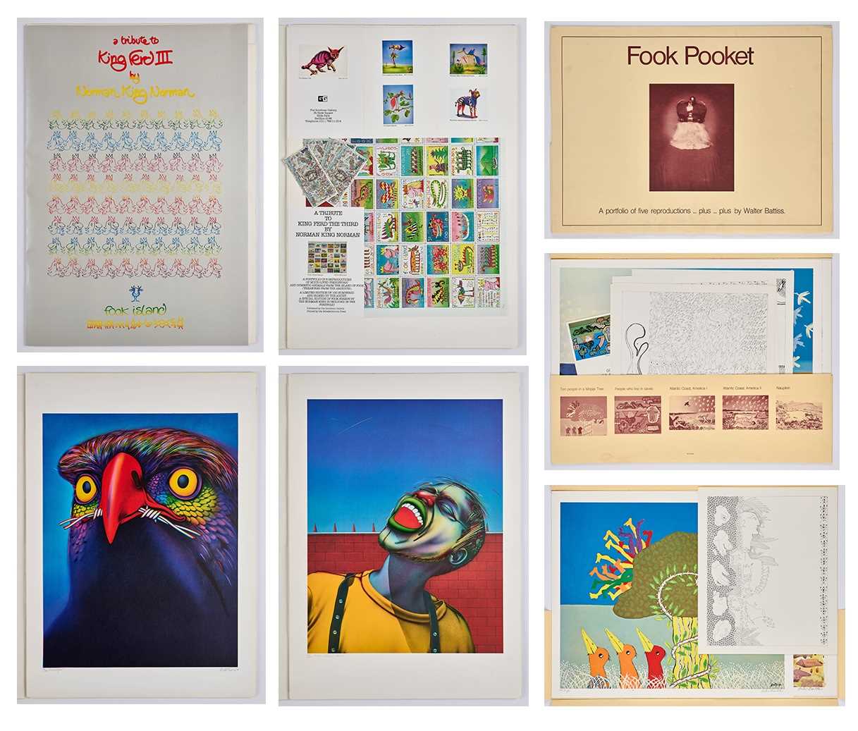 Lot 115 - Norman Catherine and Walter Whall Battiss (1949- and 1906-1982 South Africa)