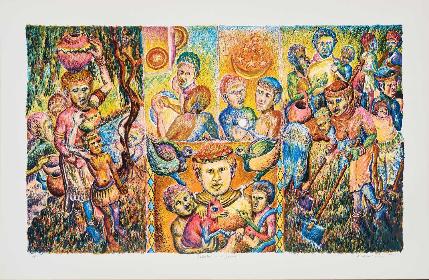 Lot 37 - Mmakgabo Mapula Helen Sebidi (South Africa 1943-)