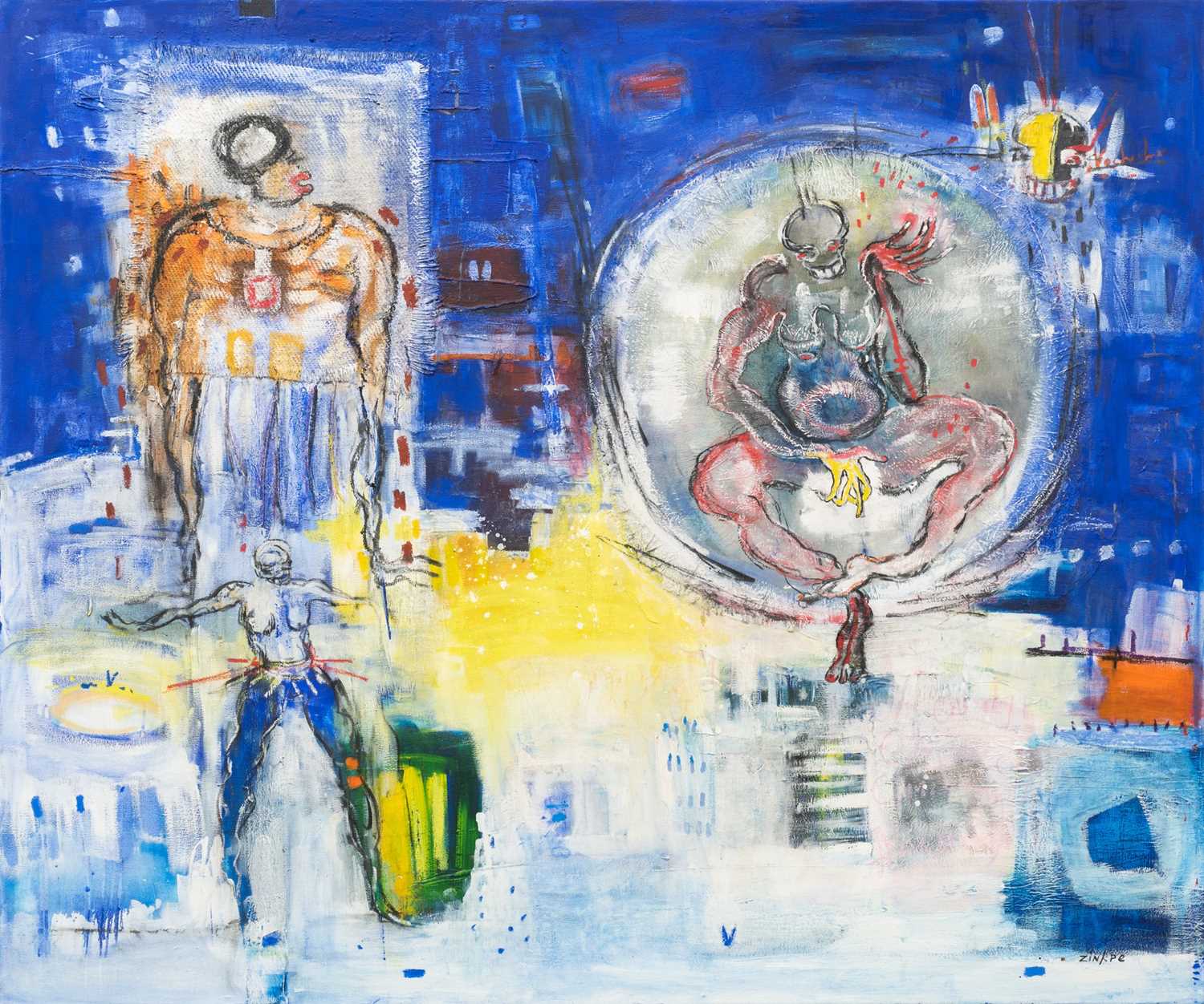 Lot 108 - Dominique Zinkpè (Benin 1969-)