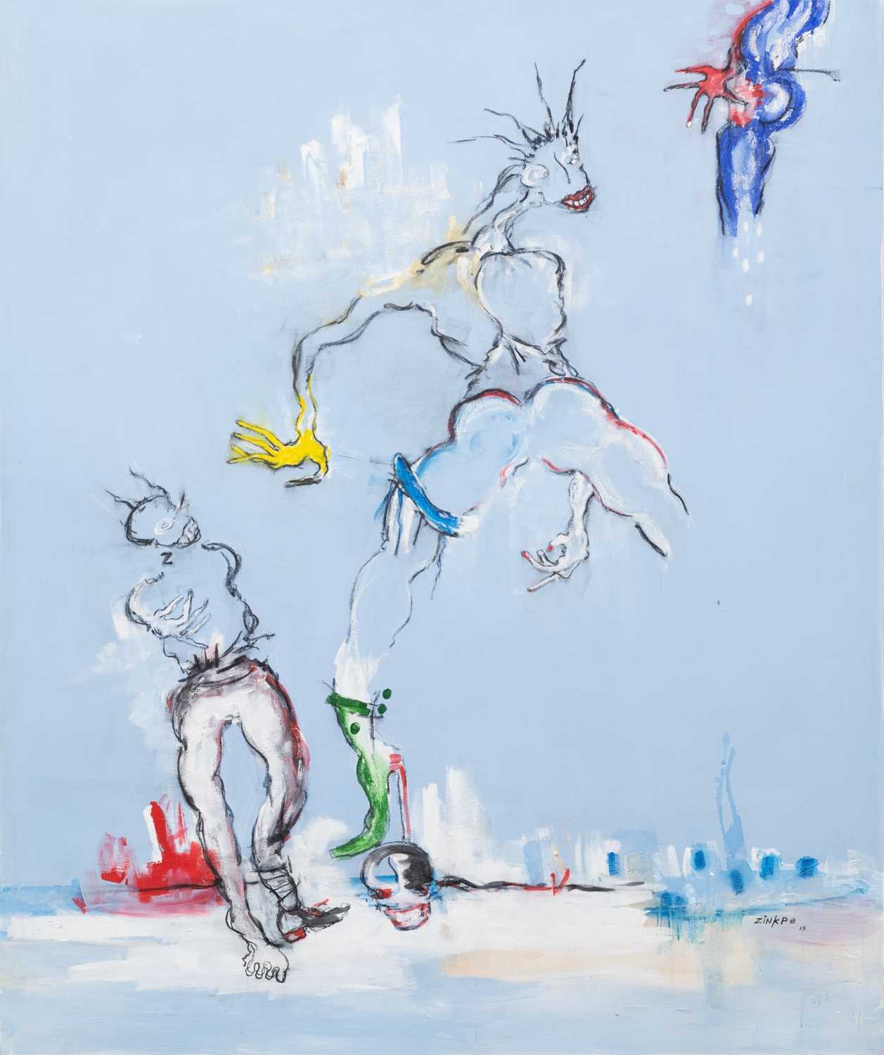 Lot 109 - Dominique Zinkpè (Benin 1969-)