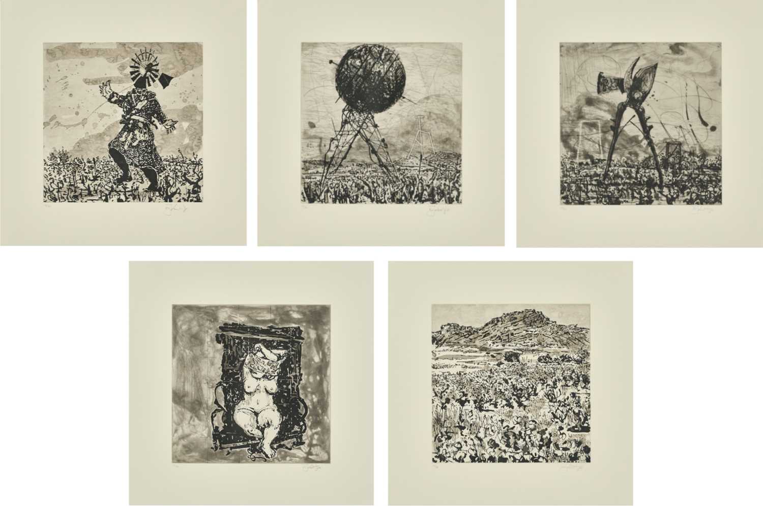 Lot 67 - William Kentridge (South Africa 1955-)