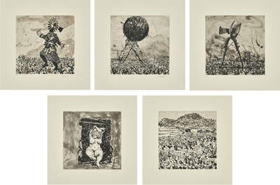 Lot 67 - William Kentridge (South Africa 1955-)
