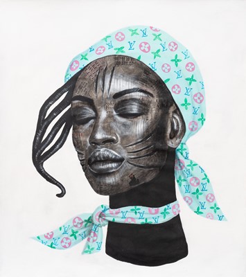 Lot 61 - Joseph  Eze (Nigeria 1964-)