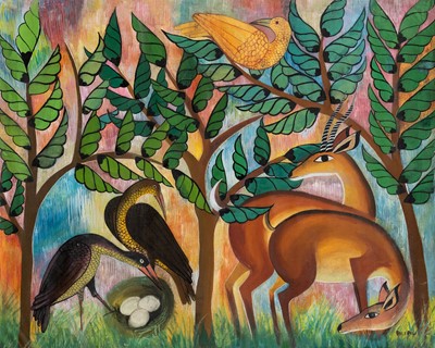 Lot 89 - Pilipili Mulongoy (Congo 1914-2007)