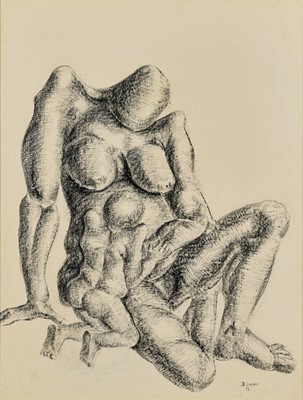 Lot 75 - Durant Sihlali (South Africa 1935-2004)