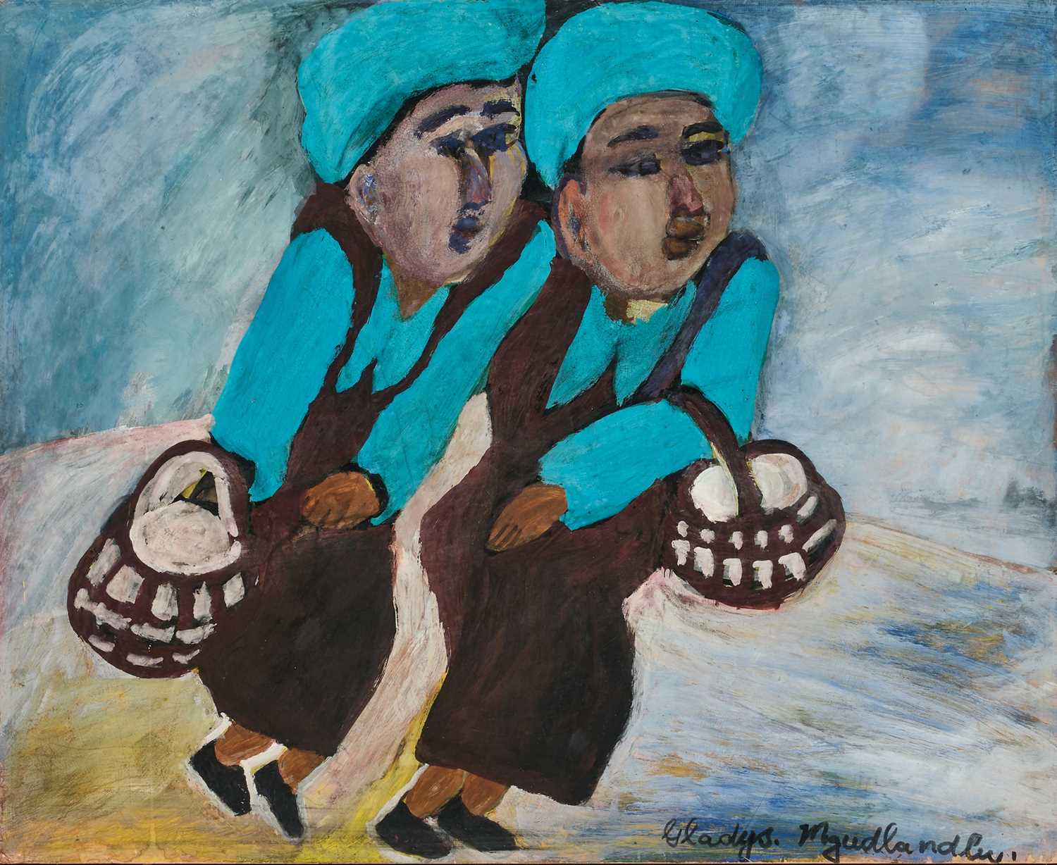 Lot 5 - Gladys Mgudlandlu (South Africa 1925-1979)