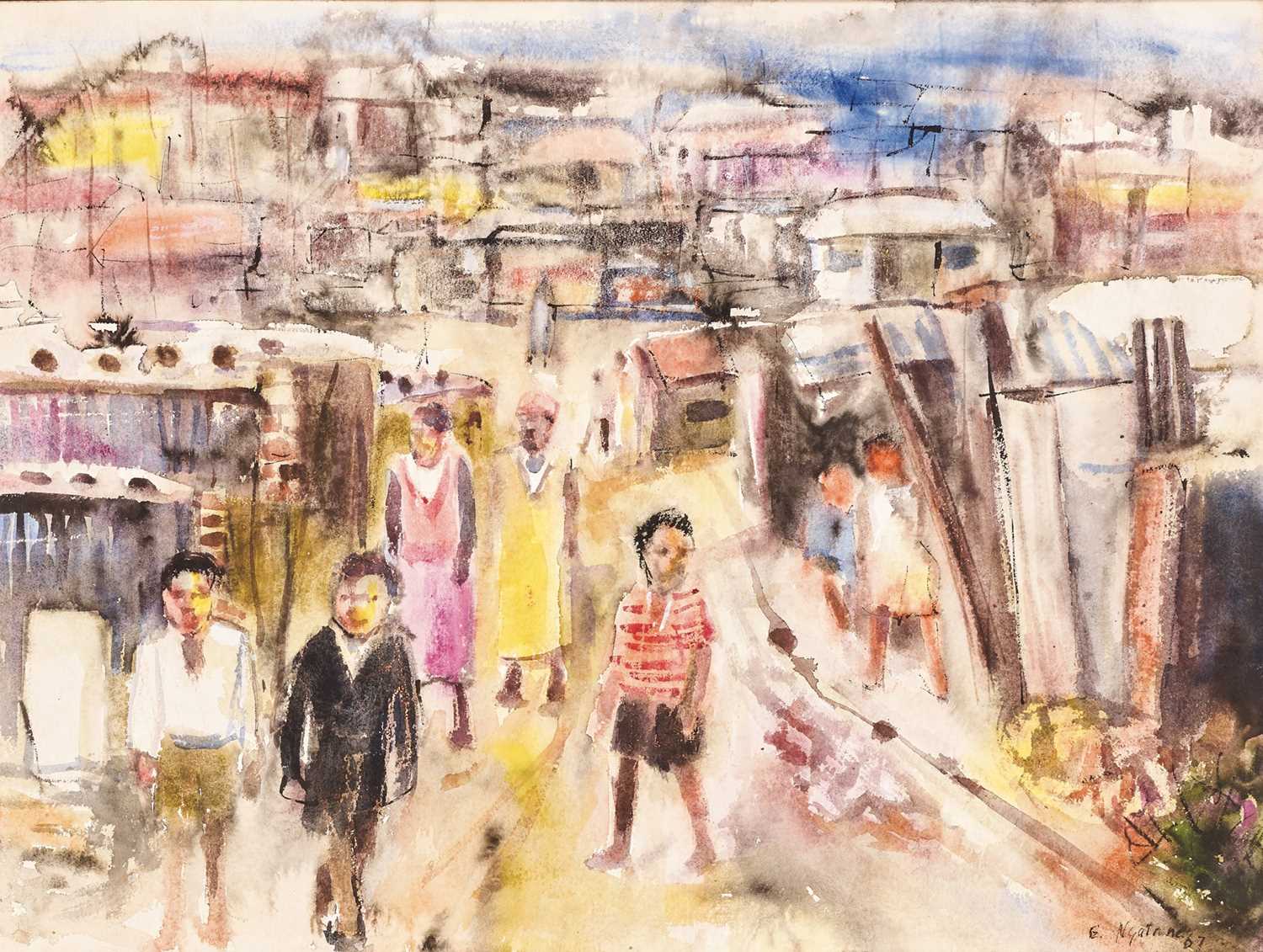 Lot 45 - Ephraim Ngatane (South Africa 1938-1971)