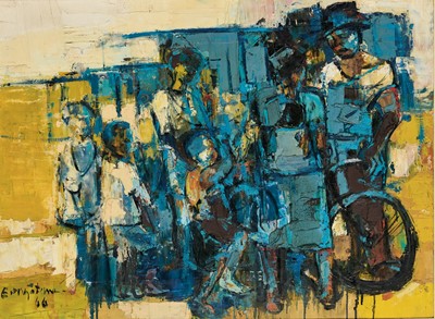 Lot 17 - Ephraim Ngatane (South Africa 1938-1971)