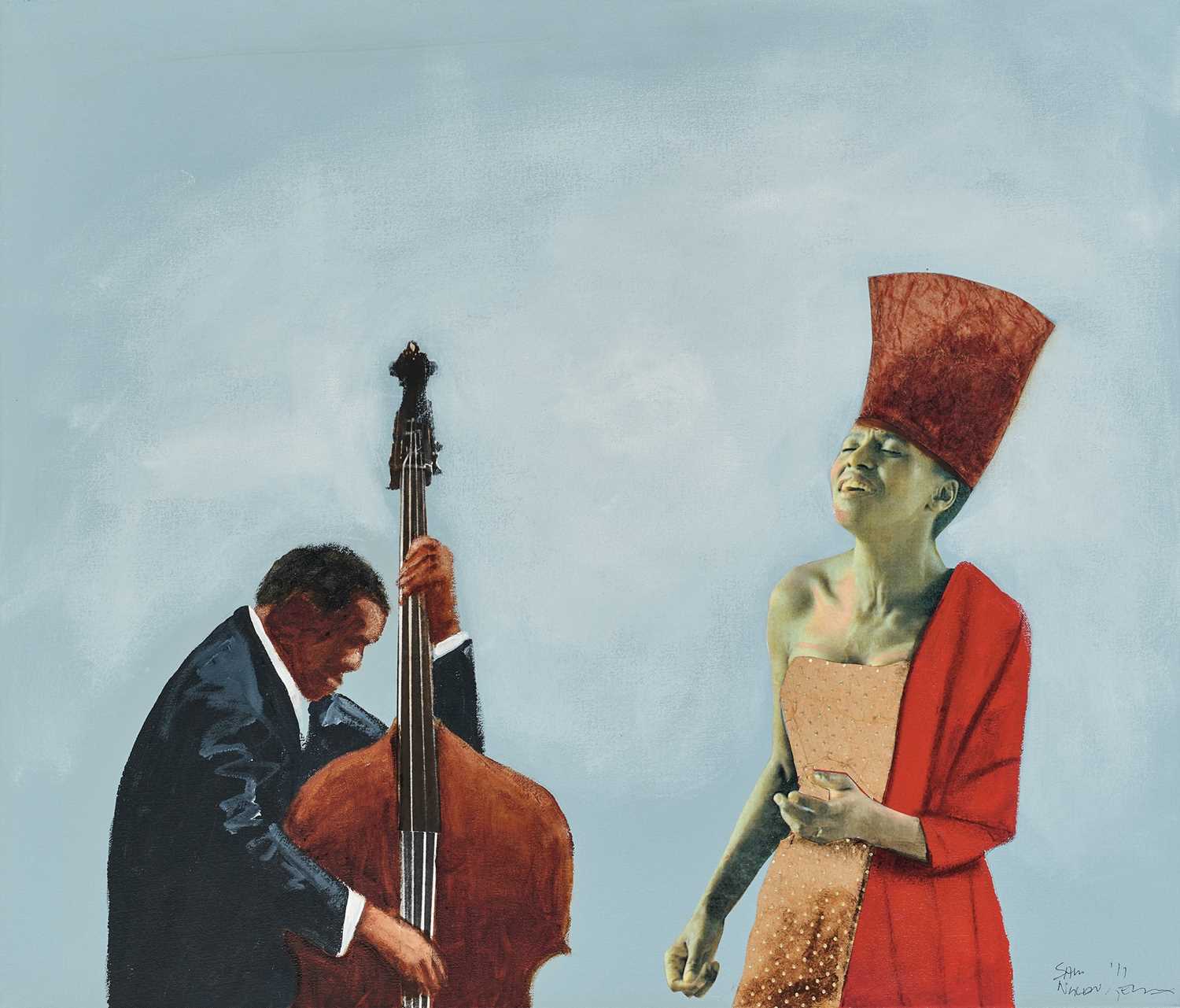 Lot 12 - Sam Nhlengethwa (South Africa 1955-)