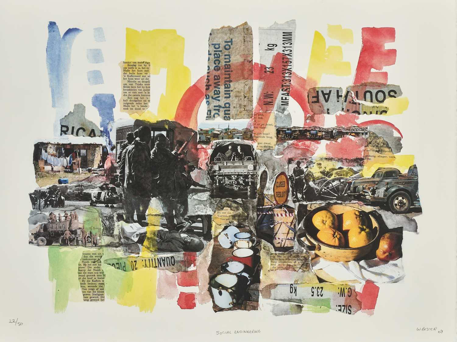 Lot 39 - Willie Bester (South Africa 1956-)