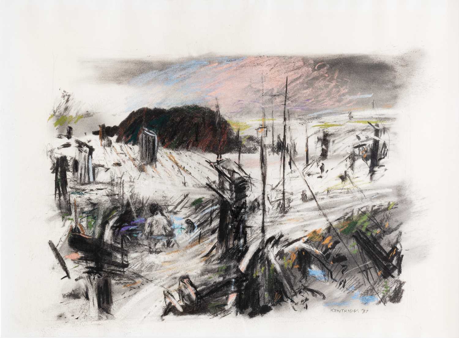 Lot 10 - William Kentridge (South Africa 1955-)