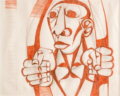 Lot 72 - Dumile Feni (South Africa 1942-1991)