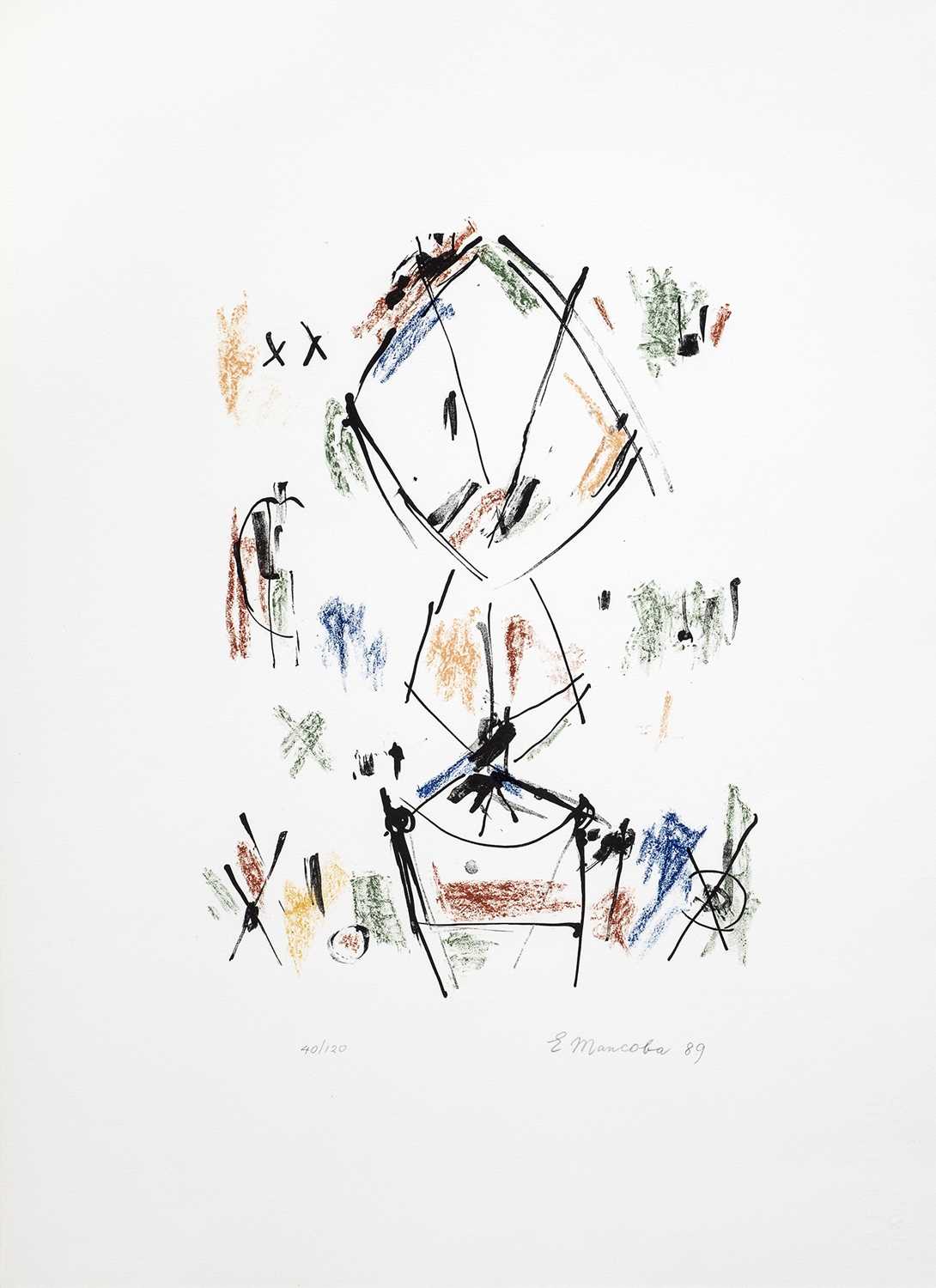 Lot 3 - Ernest  Mancoba (South Africa 1904-2002)
