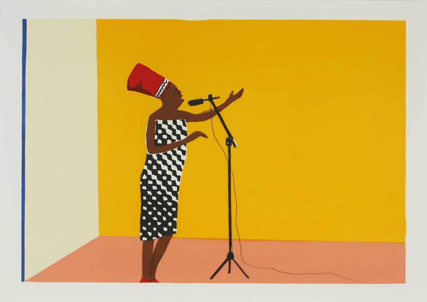 Lot 4 - Sam Nhlengethwa (South Africa 1955-)