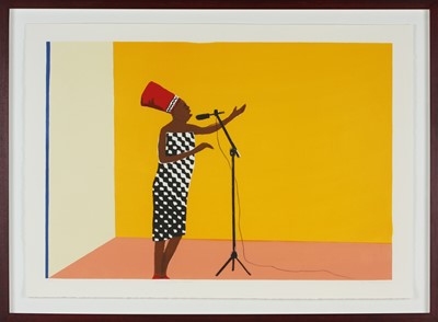Lot 4 - Sam Nhlengethwa (South Africa 1955-)