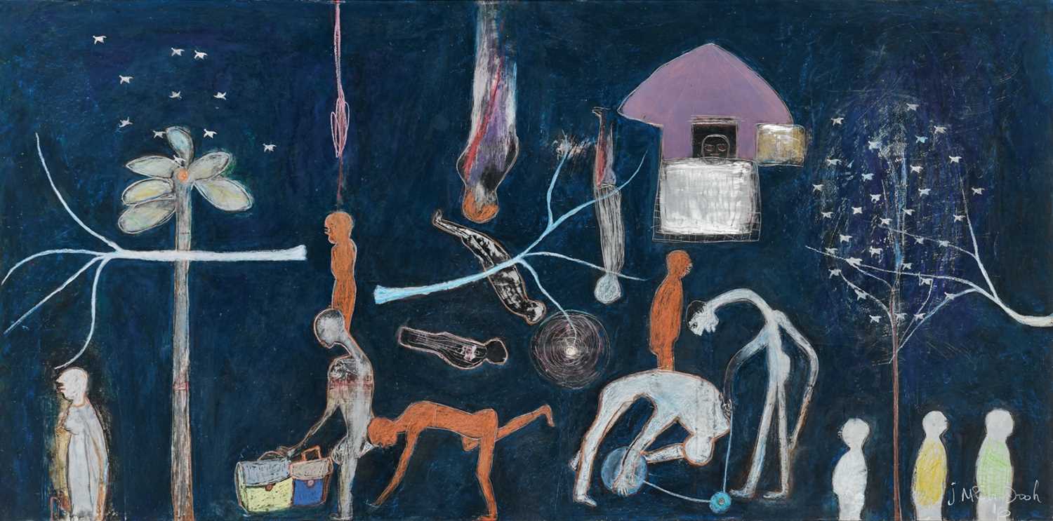 Lot 25 - Joël Mpah Dooh  (Cameroon 1956-)