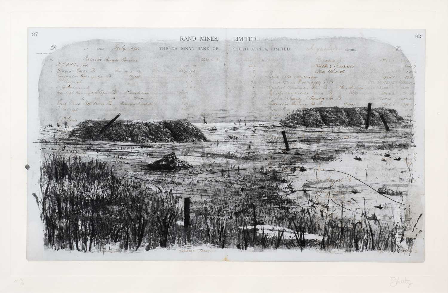 Lot 8 - William Kentridge (South Africa 1955-)