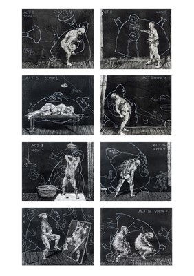 Lot 7 - William Kentridge (South Africa 1955-)