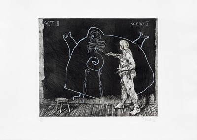 Lot 7 - William Kentridge (South Africa 1955-)