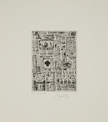 Lot 72 - William Kentridge (South Africa 1955-)