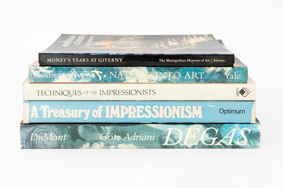 Lot 242 - A collection of books on Impressionism