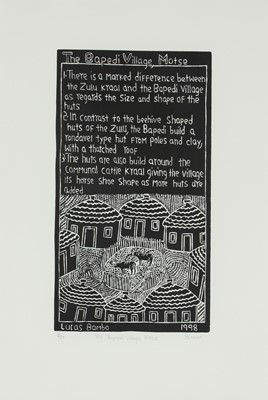 Lot 73 - Lucas Bambo (South Africa 1964-)