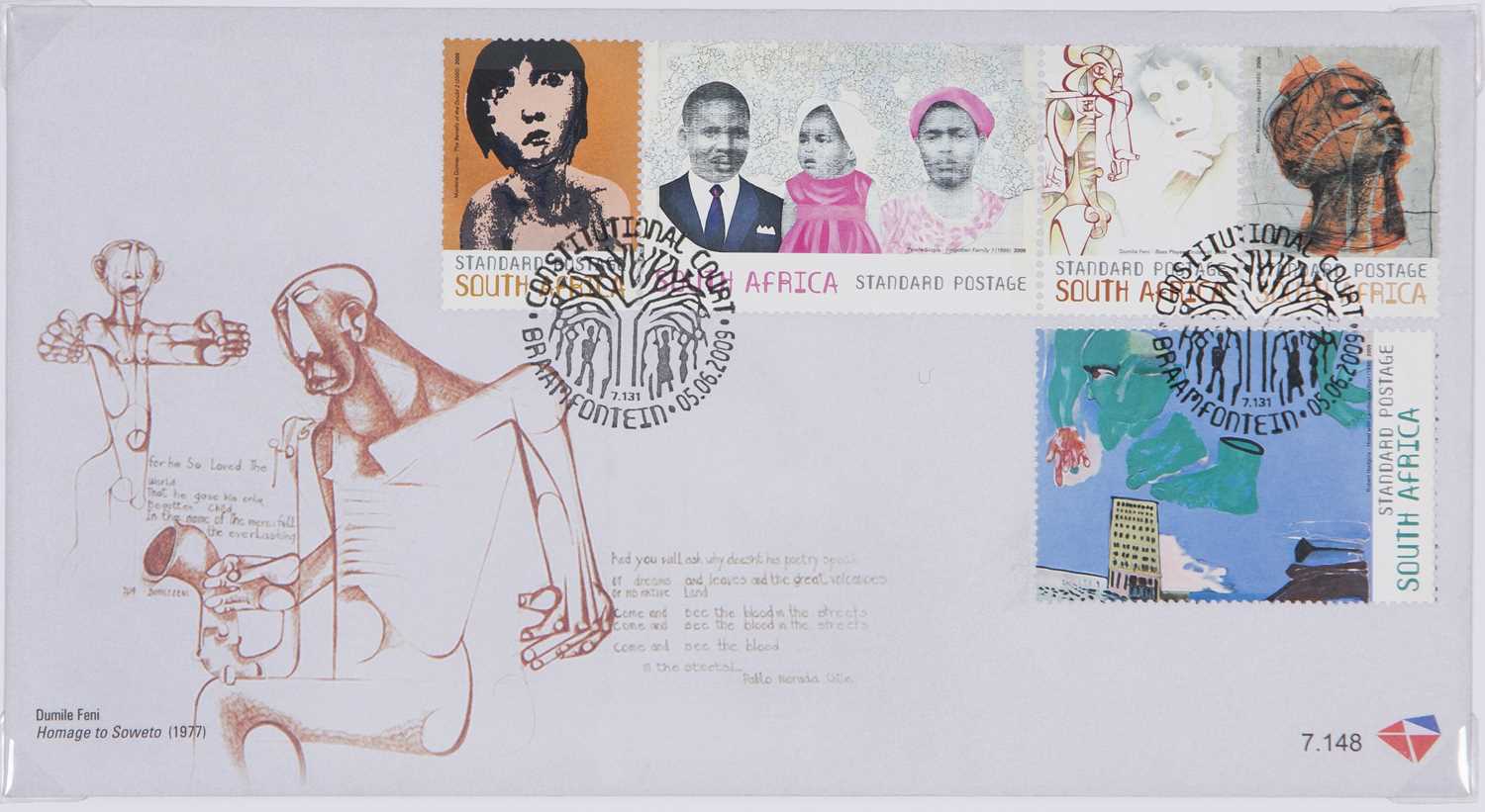 Lot 153 - Dumile Feni (South Africa 1942-1991)