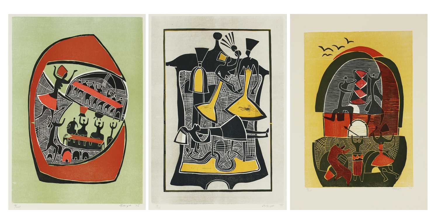 Lot 83 - Lucky Sibiya (South Africa 1942-1999)