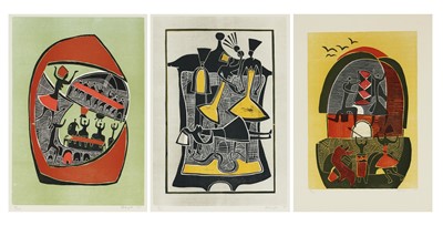 Lot 83 - Lucky Sibiya (South Africa 1942-1999)