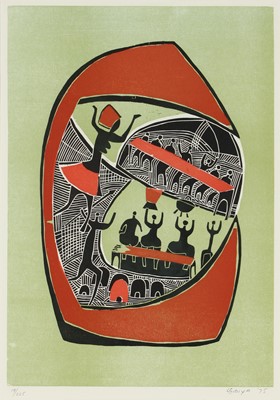 Lot 83 - Lucky Sibiya (South Africa 1942-1999)