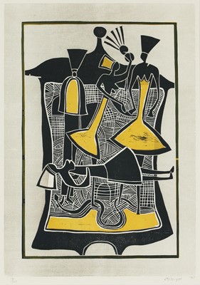 Lot 83 - Lucky Sibiya (South Africa 1942-1999)